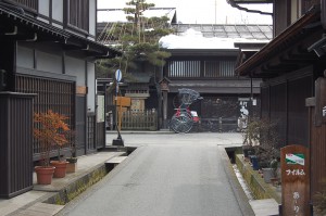 飛騨高山の町並み